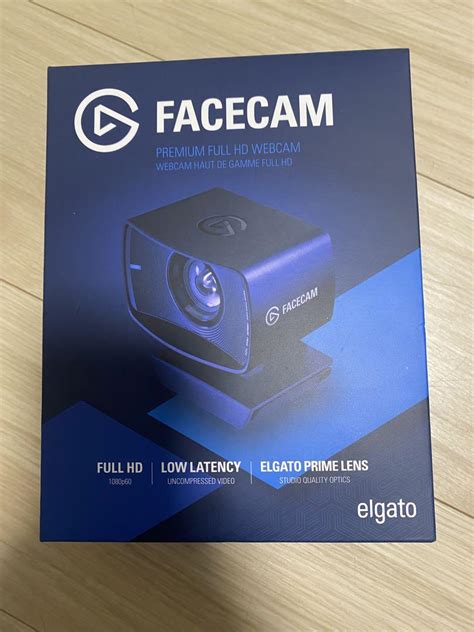 フルフレー Elgato Facecam エルガト Webカメラ Facecam 1080p60 フルhd ウェブカメラ Sony製センサー