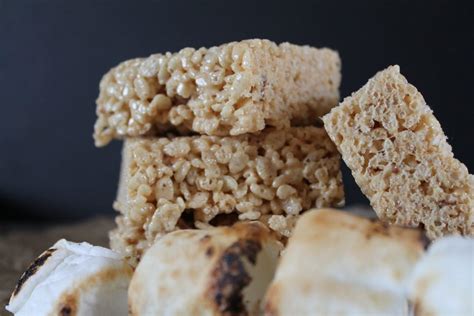 Toasted Marshmallow Rice Krispie Treats Savored Grace