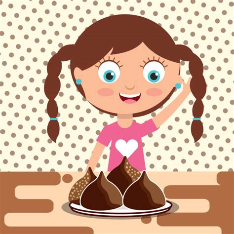 Best Eating Chocolate Illustrations Royalty Free Vector Graphics And Clip Art Istock