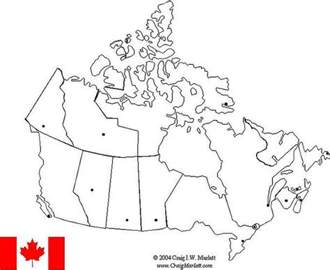 Blank Canada Map With Provinces425635 780×638 Geography Map