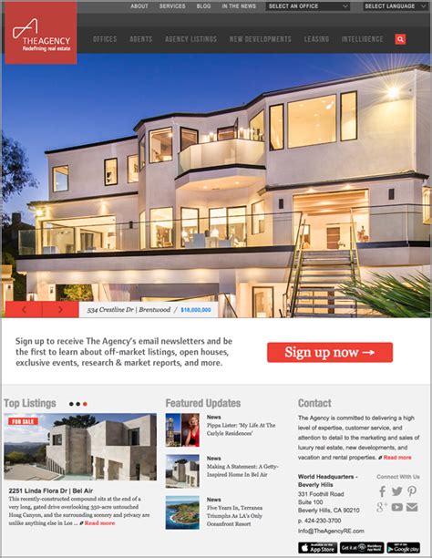 The Best Real Estate Website Design 24 Examples