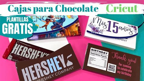 Cajas Y Envolturas Para Chocolates Personalizadas Con ⚡plantilla Gratis