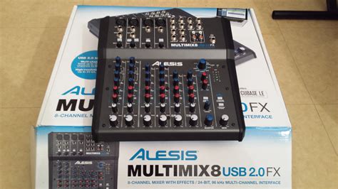 Multimix 8 Usb Fx Alesis Multimix 8 Usb Fx Audiofanzine