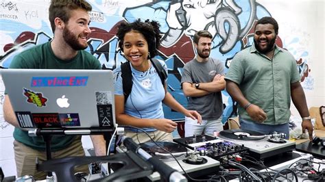 Students Learn About The Art And Culture Of The Dj Youtube