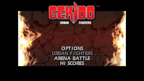 Gekido Urban Fighters Ps1 Youtube