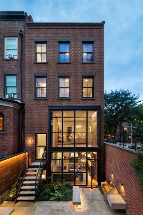 Cobble Hill Row House And Carriage House Cwb Architects Row House