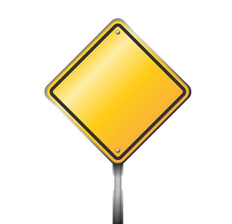 Blank Street Sign Png Traffic Signs Transparent Road Signs Clipart