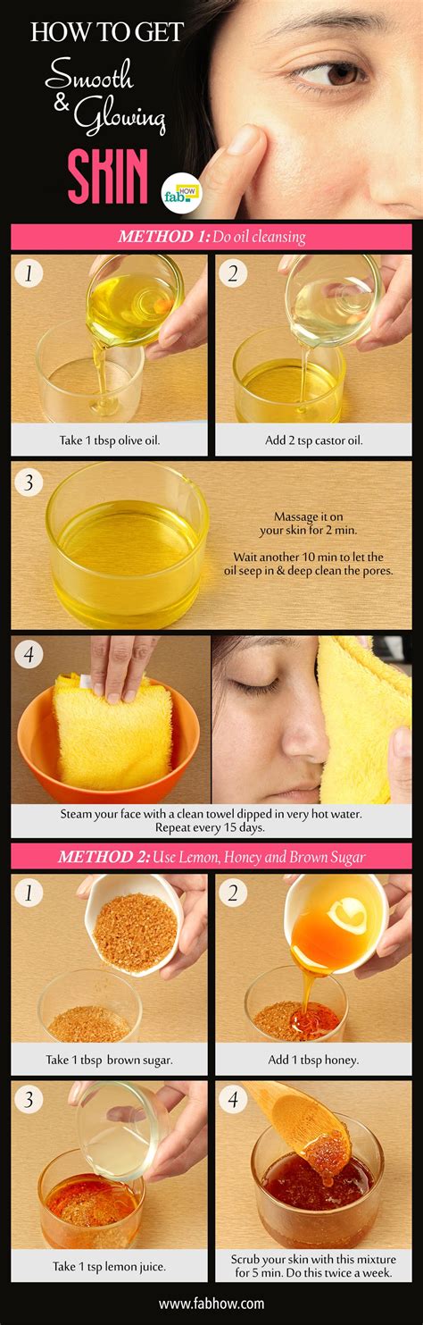 How To Get Smooth Clear And Glowing Skin In 10 Minutes Skin