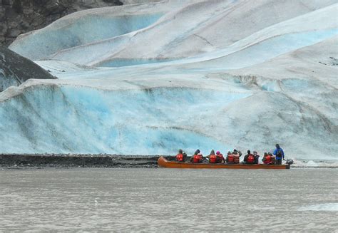 Cruise Excursion To Davidson Glacier Near Skagway Alaska