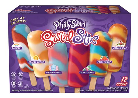 Phillyswirl Swirl Stix Variety Pack Shop Bars Pops At H E B