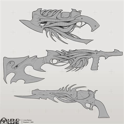 Prototype Symbiote Firearms By Nano Core On Deviantart