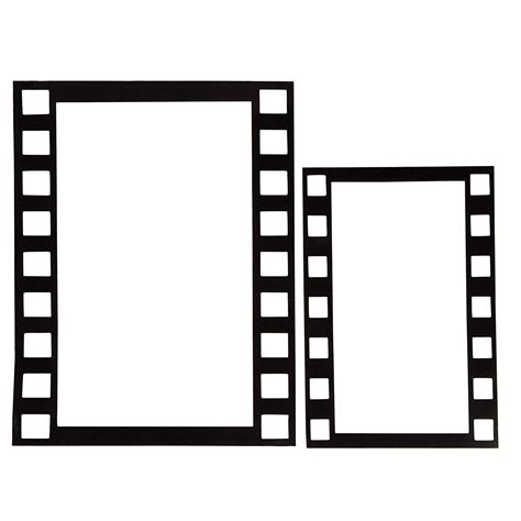 4 Pack Hollywood Movie Filmstrip Photo Booth Party Props 2 Large And 2