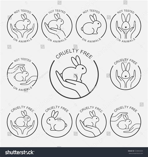 No Animals Testing Icon Design Not Stock Vector 533803435 - Shutterstock