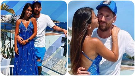 football news love is in the in air lionel messi flaunts pda with wife antonella roccuzzo