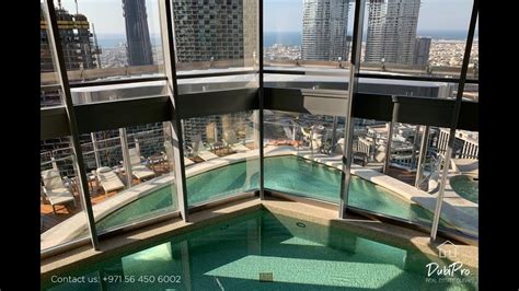 Burj Khalifa Apartment 2 Bedroom F Type Dubai Youtube