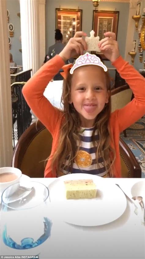 Jessica Alba Treats Daughter Haven Six To A Lavish Afternoon Tea At