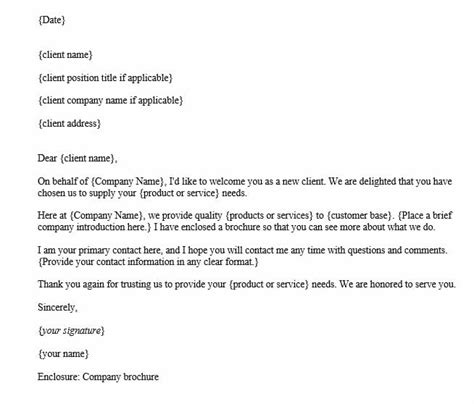 Sample Letter Introducing Your Company To New Clients Onvacationswall Com
