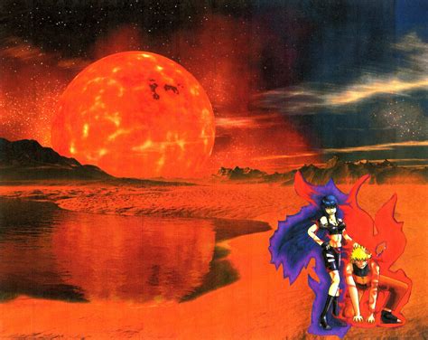 Dark Naruto and Dark Hinata Planet Wallpaper by weissdrum on DeviantArt