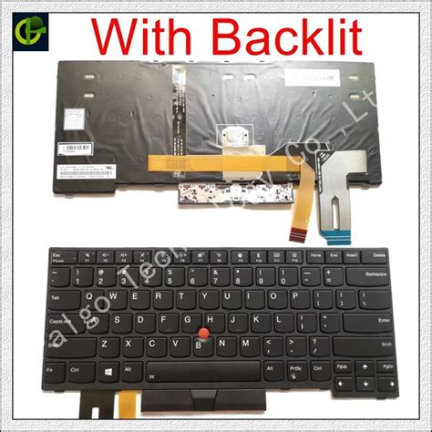 New Original English Backlit Keyboard For Lenovo Thinkpad E E