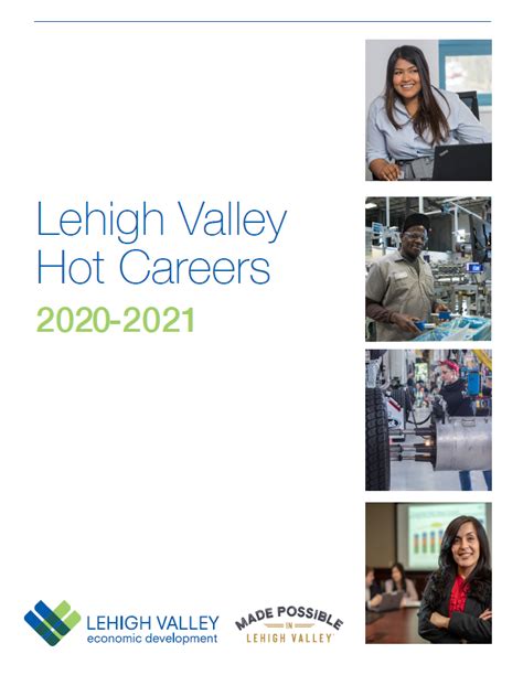 Lvedc Releases New Edition Of Lehigh Valley Hot Careers Guide