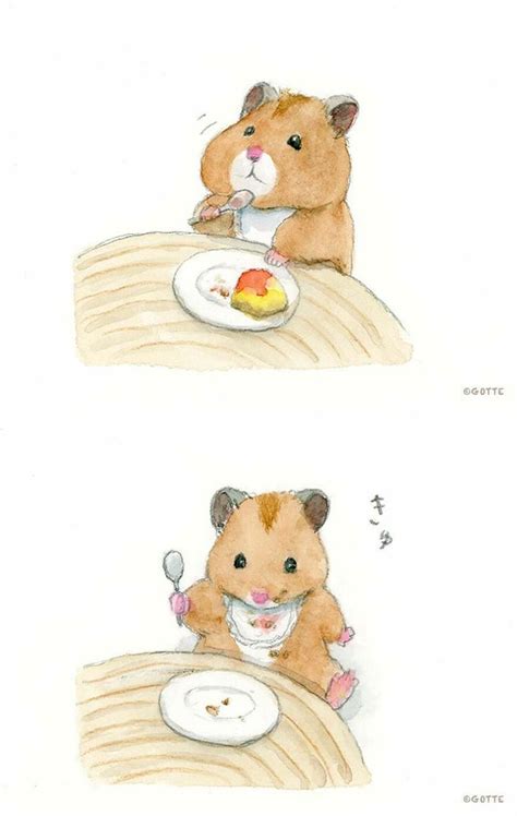 157 More Wholesome Illustrations Of A Hamster Named Sukeroku By Gotte