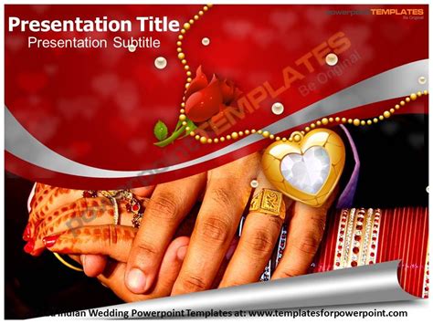 When minimalist is your thing but you just want to. Indian #Wedding PowerPoint #Templates | Powerpoint ...