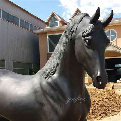Decorative wooden rocking horse statue. Decorative Antique Bronze Horse Statues for Outdoor in ...