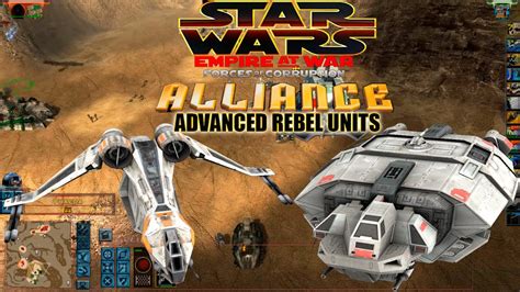 Advanced Rebel Vehicles Star Wars Empire At War Youtube