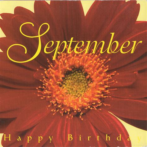 SEPTEMBER HAPPY BIRTHDAY - Twin Sisters, Celebration of Life CD