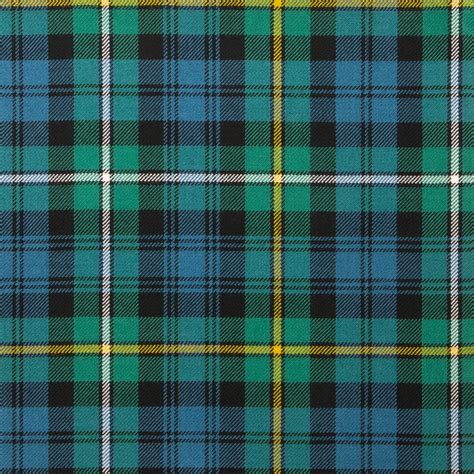 Campbell Of Argyll Ancient Light Weight Tartan Fabric Lochcarron Of