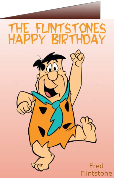 Flintstones Fred Flintstone Birthday Ecards