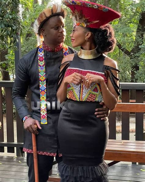 Zulu Traditional Attire For Couples 2021 Sunika Magazine