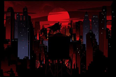 Batman Vs Catwoman By Raid71 Poster Screen Print