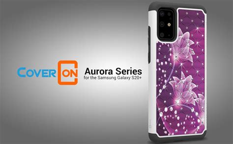 Coveron Bling Hybrid Aurora Series For Samsung Galaxy S20