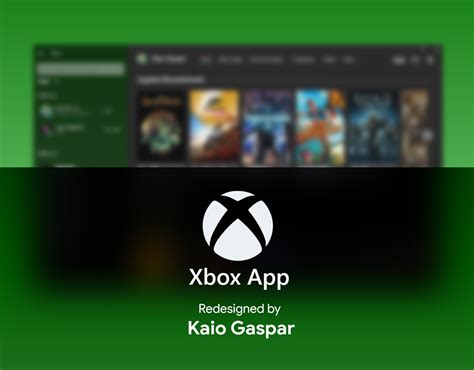 Xbox Dashboard Redesign Behance