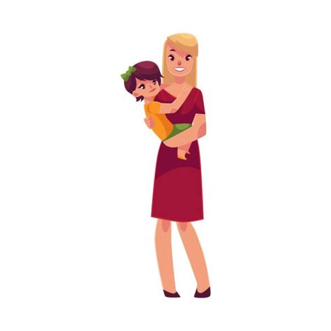 Happy Mother Holding Her Son In Hands Stock Vector Image By Sabelskaya