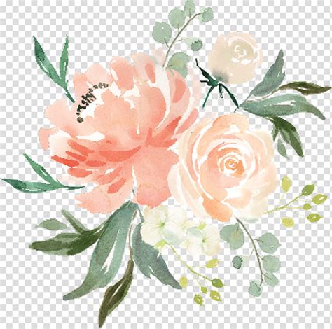 Free Download Bouquet Of Flowers Drawing Watercolor Flowers