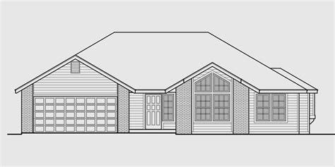 Simple 3 bedroom house plans are a great option if you want the home to be classic and timeless so that eventually you can sell it if you would like. One Level House Plan 3 Bedroom, 2 Bath, 2 Car Garage 55 Ft ...