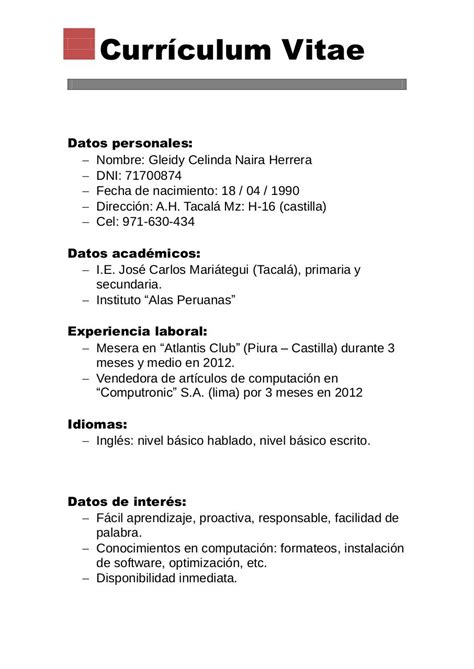 Curriculum vitae en pdf cv en pdf modelo curriculum. Curriculum Vitae Básico por CurriculumVitaeFacil - Curriculum Vitae pdf - Caja PDF