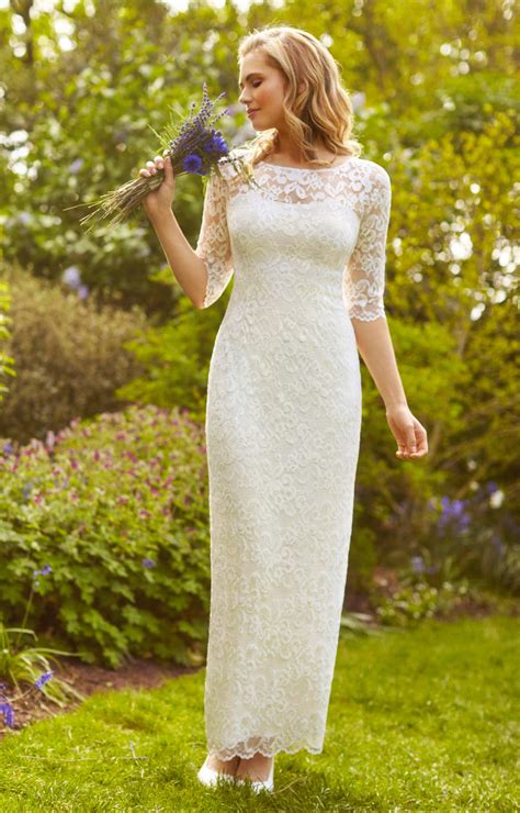 Lila Wedding Gown Long Ivory Evening Dresses Occasion Wear And