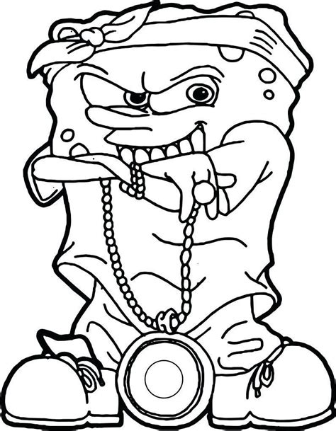 To learn how to change your wallpaper for different type of devices, please read about it on our faq page. Gangster Spongebob Coloring Pages - From the thousand ...