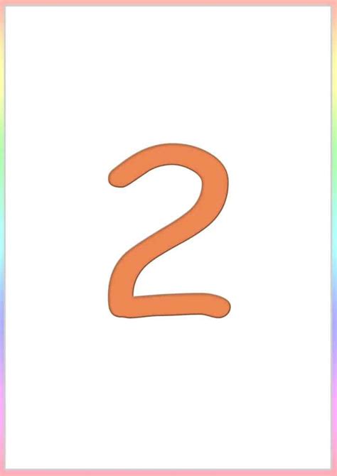 Number Flashcards Teach Numbers Free Flashcards For Kids