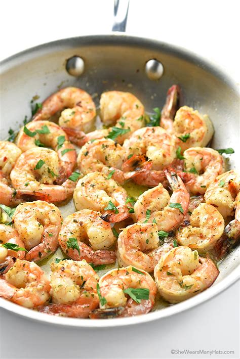 Easy Garlic Shrimp Recipe She Wears Many Hats