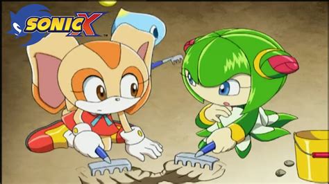 Sonic X The Team Searches For Chaos Emeralds But Sonic Cant Swim Youtube