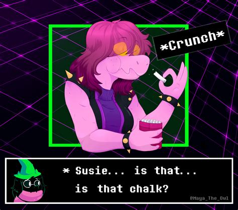 Since Chapter 2 Is Out Heres Some Fanart I Made Of Susie And Ralsei