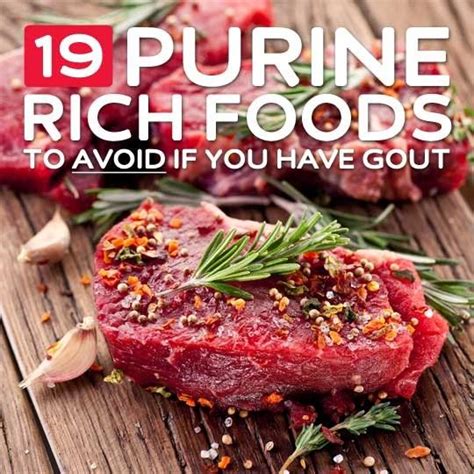 Red meat and organ meats (liver, tongue and sweetbreads, kidneys, which are high in saturated fat). 19 High Purine Foods to Avoid if You Have Gout | Healthy ...