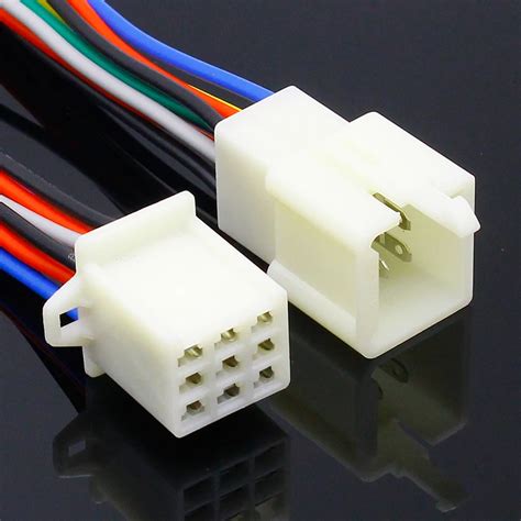 Pin Way Electrical Wire Connector Plug Set Auto Connectors With Cable