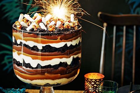 Jamie Oliver S Take On The Festive Trifle Is An Epic Jam Of Chocolate Mousse Marshmallow