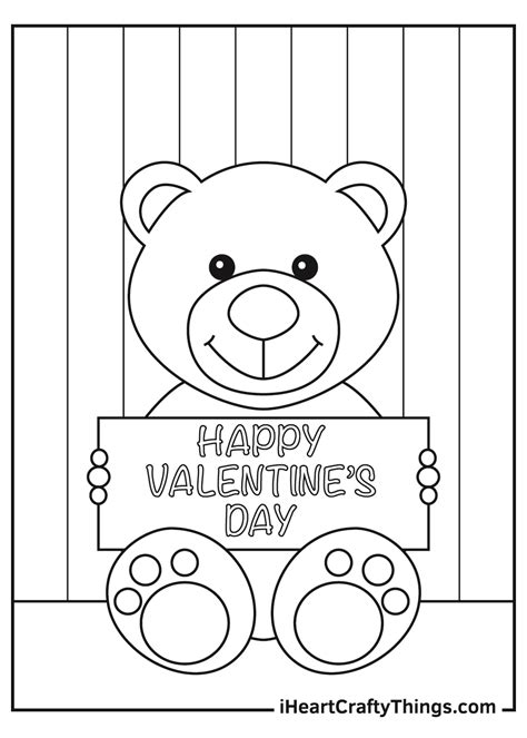 St Valentines Day Coloring Pages Updated 2021
