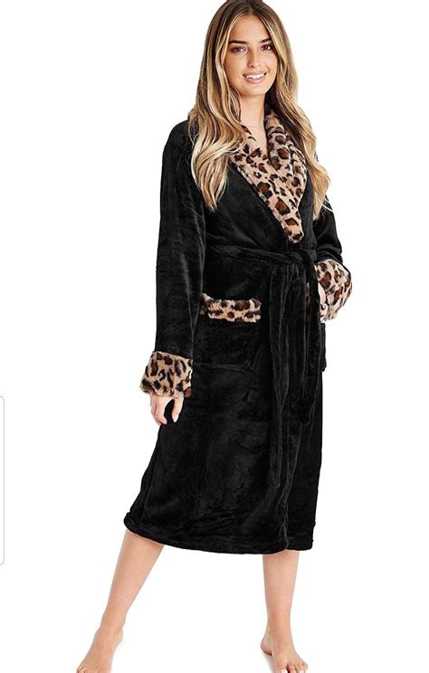 Dressing Gown Women Luxurious Fluffy Ladies Dressing Gown In Etsy New